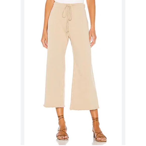 Nili Lotan Kiki Khaki Flared Sweatpants - Size Small $290.00 retail price - Picture 1 of 8